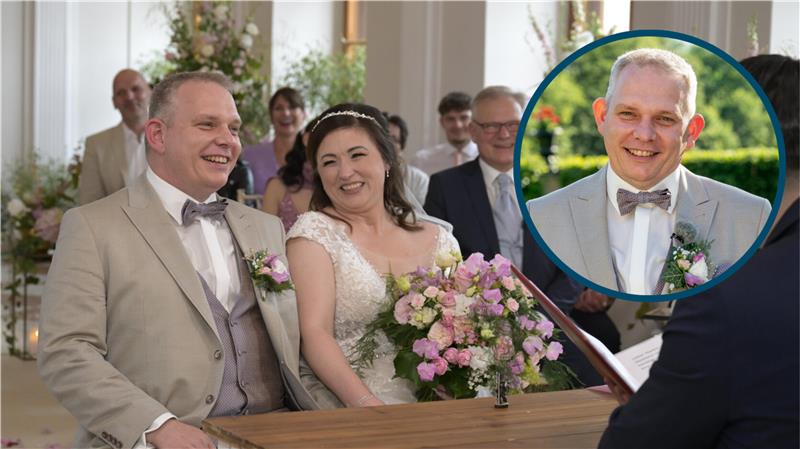 „Hochzeit auf den ersten Blick“: Goslarer heiratete unbekannte Frau Glücklich am Traualtar mit seiner Jenny. Goslarer Martin ist diesjähriger Teilnehmer der Sat.1-Sendung "Hochzeit auf den ersten Blick".