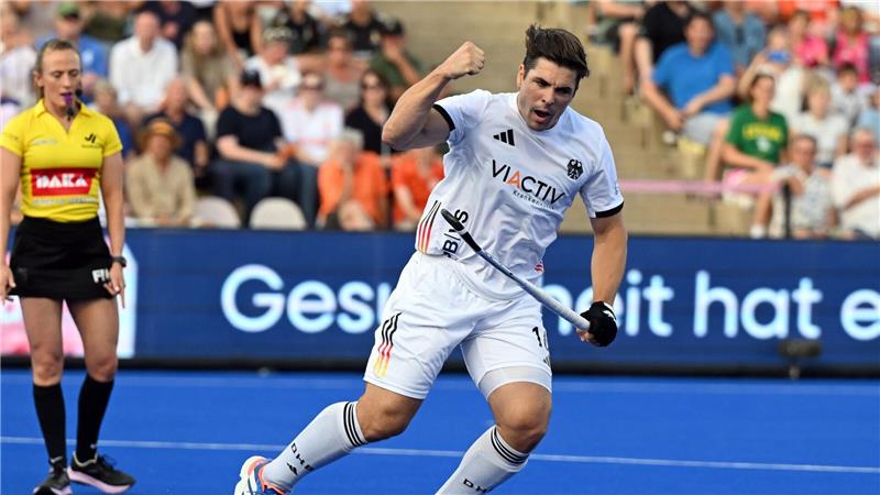 Hockey-Herren im Traum-Finale gegen die Niederlande Gonzalo Peillat sorgte für einen Blitzstart.