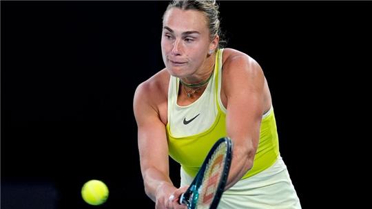 Greift erneut nach der Trophäe bei den Australian Open: Aryna Sabalenka