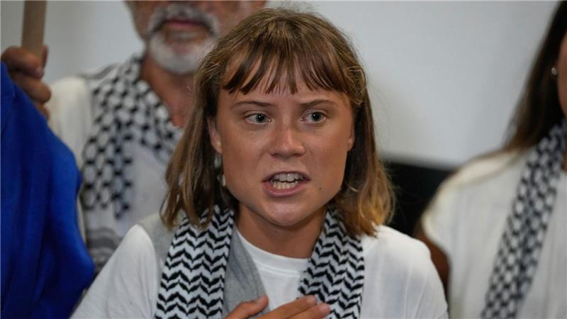 Greta Thunberg keilt gegen US-Präsident Trump. (Archivbild)