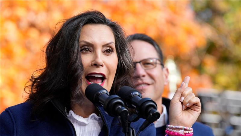 Gretchen Whitmer war vor der letzten Präsidentschaftswahl zwischenzeitlich als mögliche Kandidatin im Gespräch.