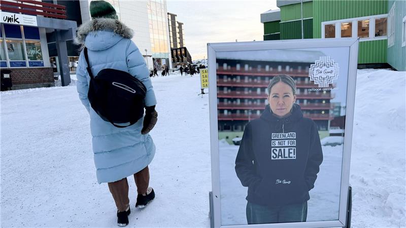 „Grönland steht nicht zum Verkauf“ - das müsse jetzt nur noch Trump verstehen, sagen die Menschen in Nuuk. 