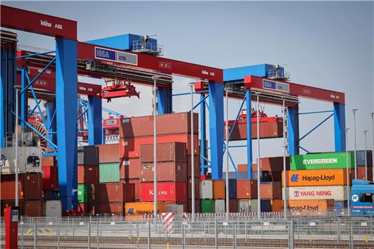 Größter Einzelmarkt für Waren «Made in Germany» waren mit 12,7 Milliarden Euro auch im Mai 2023 die USA.