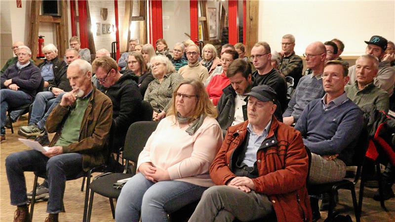 Windkraft-Ausbau: Wie der Ortsrat zum Windpark in Hornburg steht Voller Besucherraum bei der Ortsratssitzung.