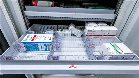 Große Sorgen bereitet der Branche die Aussicht auf US-Zölle auf Arzneien aus der EU, für die eine Obergrenze von 15 Prozent gelten soll. (Archivbild)