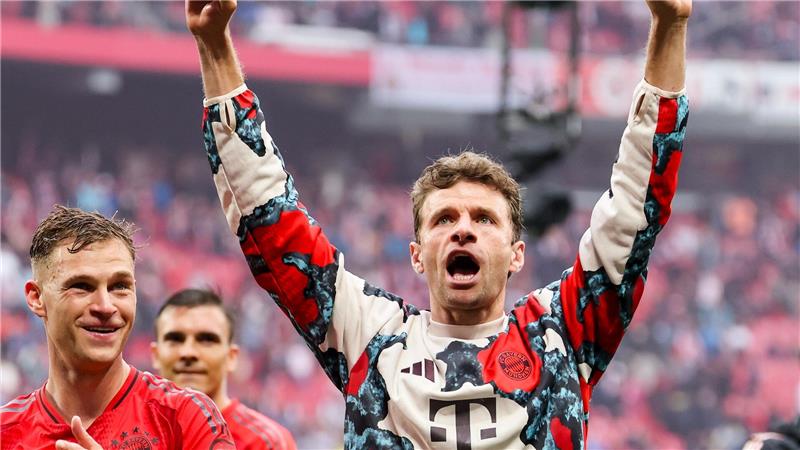 Großer Abschiedstag für Thomas Müller.