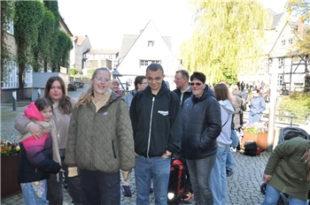 Großer Andrang am Kulturmarktplatz Goslar. Viele wollen Freikarten für das Lea-Konzert ergattern. 