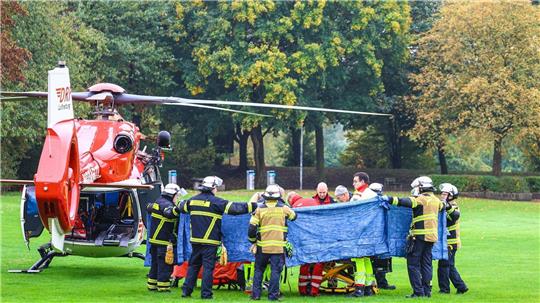 Großer Polizei- und Rettungseinsatz 