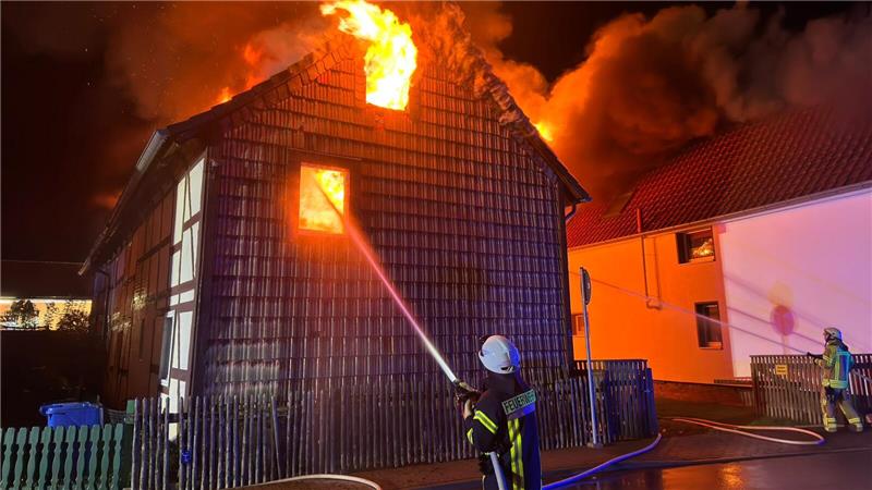 Großfeuer in Vienenburg