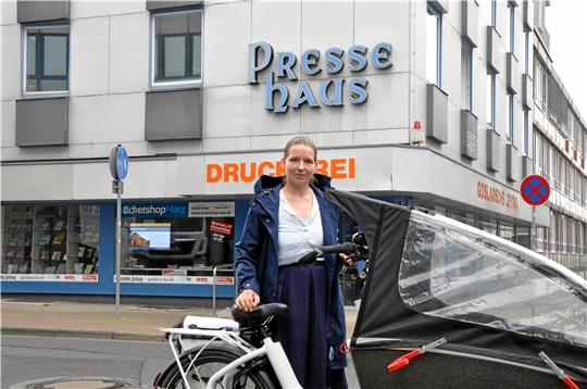 Jung-Piratin und Herzens-Grüne Grüne im Herzen, aber nicht auf dem Papier: Als Parteilose steigt Susanne Graf 2021 in die Goslarer Kommunalpolitik ein.  Foto: Heine
