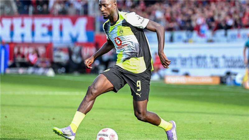 BVB-Torjäger Guirassy vor Top-Duell mit Bayern angeschlagen Guirassy hat die Nationalmannschaft vorzeitig verlassen. (Archivbild)