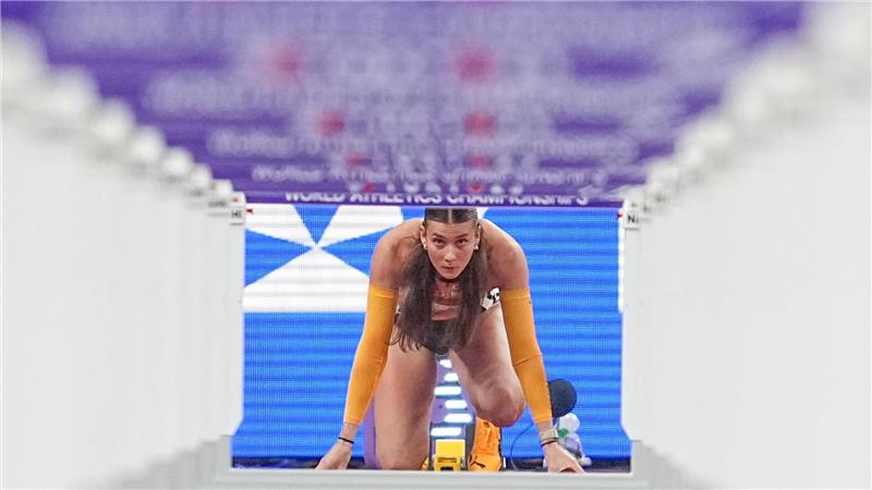 Gut unterwegs: Siebenkämpferin Sandrina Sprengel.