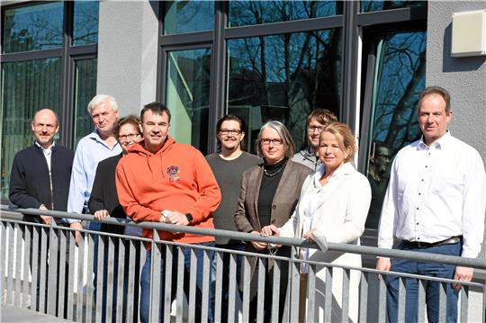 Gute Nachrichten für Goslar hat der Vorstand mit (v.li.) Prof. Dr. Reinhard Gerndt, Prof. Dr. Christian Siemers, Verena Barby, Prof. Dr. Andreas Rausch, Steffen Küpper, Prof. Dr. Ina Schiering, Sebastian Lawrenz, Urte Schwerdtner und Prof. Dr. Gert Bikker.