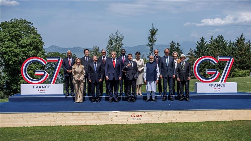 Wie lange hält die Gipfelharmonie mit Trump? Gute Stimmung bei einem G7-Gipfel mit Trump. Das gab es lange nicht.