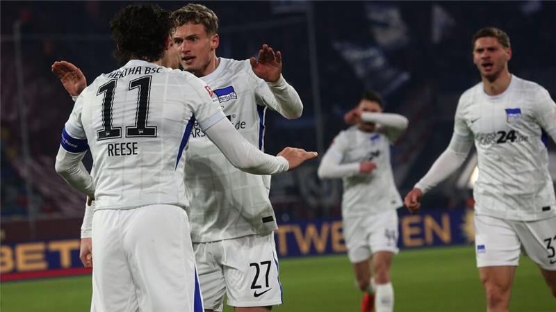 Guter Auftritt von Hertha BSC in Düsseldorf.