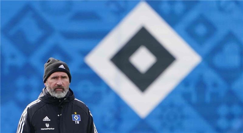 Die Leiden des Trainers W.: Kommt nun das HSV-Frühlingstief? HSV-Trainer Tim Walter rutschte mit seinem Team auf den dritten Tabellenplatz ab.