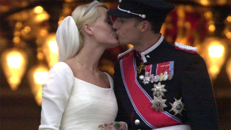 Haakon und Mette-Marit heirateten im August 2001. (Archivbild)