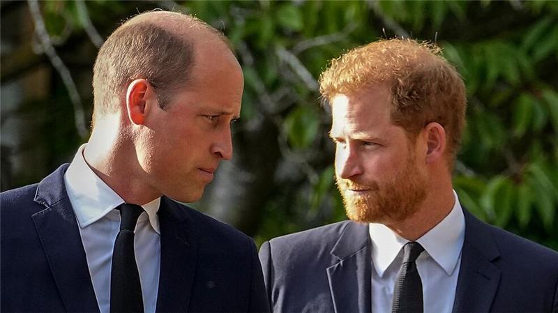 Haben sich angeblich seit langer Zeit nichts zu sagen: die Brüder William und Harry. (Archivbild)