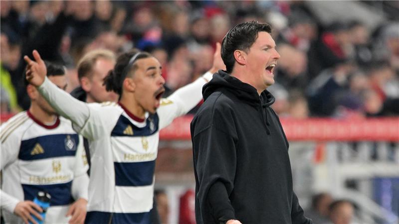 Haderte mit dem Schiedsrichter: HSV-Trainer Merlin Polzin.