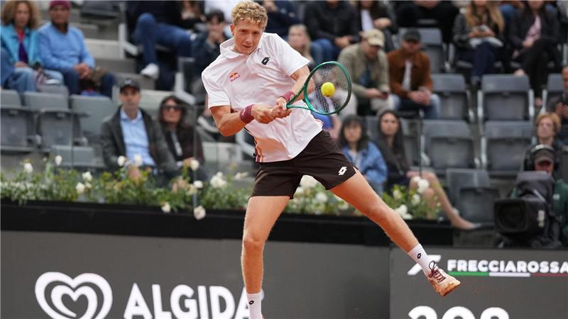 Talentiert, nervenstark, lernwillig: Die Jungstars im Tennis Hält die Balance: Martin Landaluce (Archivbild)