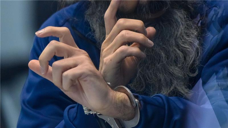 Hände von Taleb al-Abdulmohsen - Todesfahrer vom Magdeburger Weihnachtsmarkt 