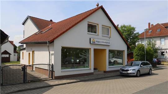 Haken hinter: Die Wiedelaher Kinderkrippe bleibt in ihrem Domizil an der Bäckerstraße.