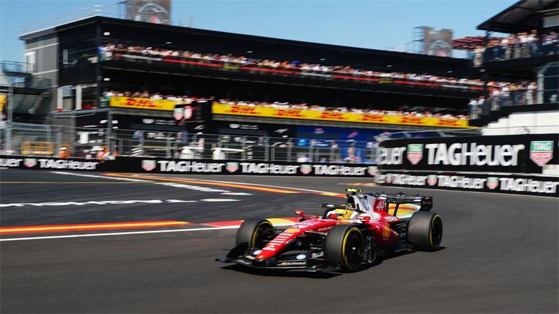 Hamilton sah für eine Zeit wie der Polesetter aus. 