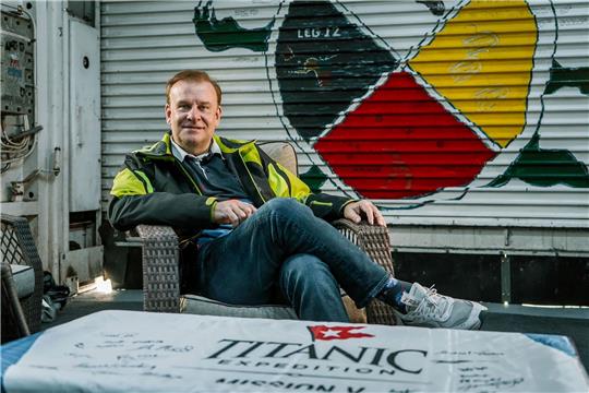 Hamish Harding im Juni 2023 in London. Der britische Geschäftsmann und Abenteurer ist an Bord des Tauchboots, das in der Nähe des «Titanic»-Wracks im Atlantik vermisst wird.