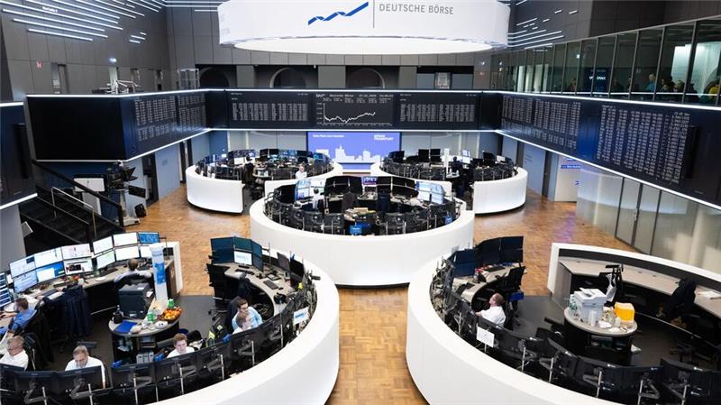 Handelssaal der Deutschen Börse 