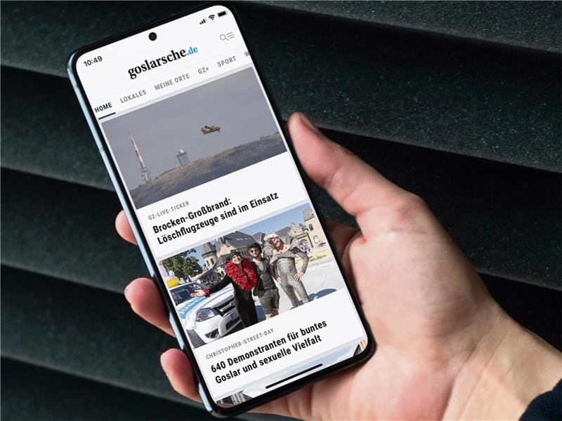 Holen Sie sich jetzt die neue GZ-App! Handy gezückt und alle Nachrichten auf einen Blick – mit der neuen GZ-App. Fotos: Privat