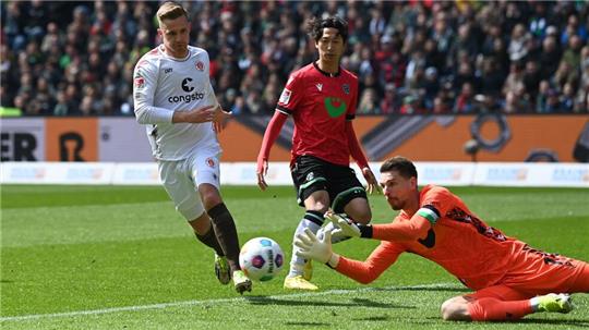 Hannover 96 und der FC St. Pauli trafen zuletzt in der 2. Bundesliga aufeinander 