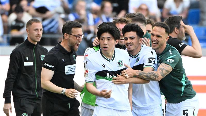 Hannover 96 will auch gegen Preußen Münster jubeln. (Archivfoto)