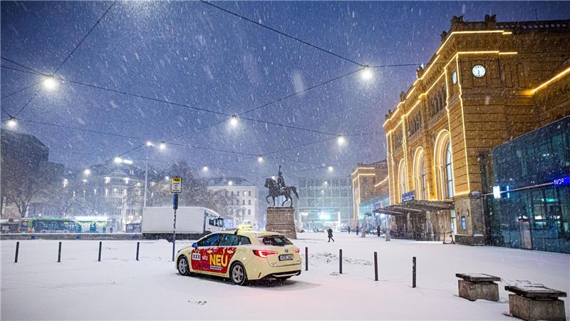 Hannover scheint langsam ein. 