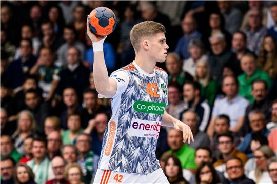 Hannovers Martin Hanne in Aktion.