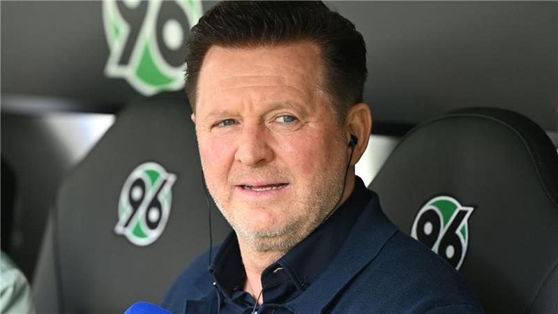 Hannovers Trainer Christian Titz sah einen schwachen Auftritt seines Teams.