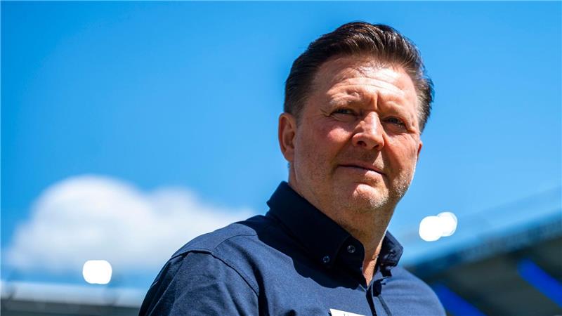 Hannovers neuer Mann an der Seitenlinie: Trainer Christian Titz.