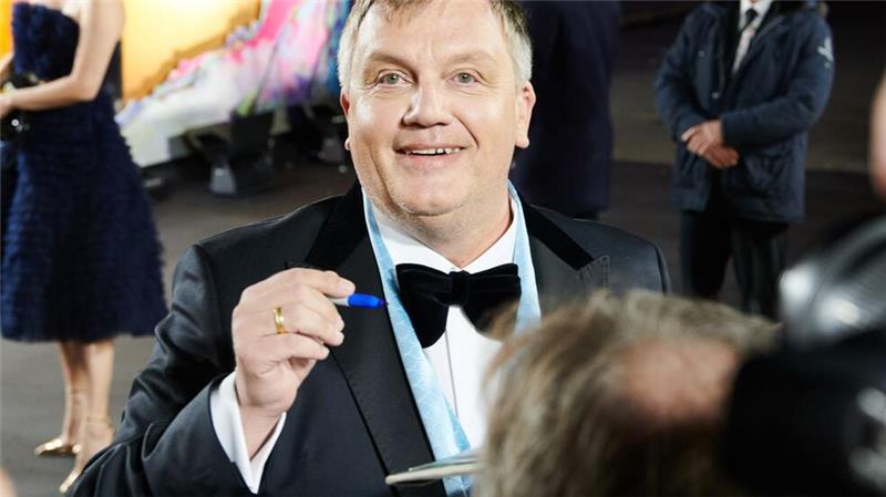 Hape Kerkeling, Entertainer, Komiker, Autor und Schauspieler, gehört zu den beliebtesten deutschen Fernsehstars (Archivbild von 2019).