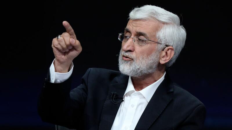 Stichwahl im Iran: Reformkandidat gegen Hardliner Hardliner Dschalili gehörte schon früh zum engsten Machtzirkel im Iran. (Archivbild)