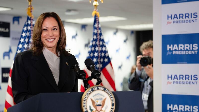 Harris startet mit Rückenwind in den Wahlkampf Harris for President? Die Vizepräsidentin hat die besten Voraussetzungen, um anstelle ihres Chefs ins Rennen für die Demokraten zu gehen.