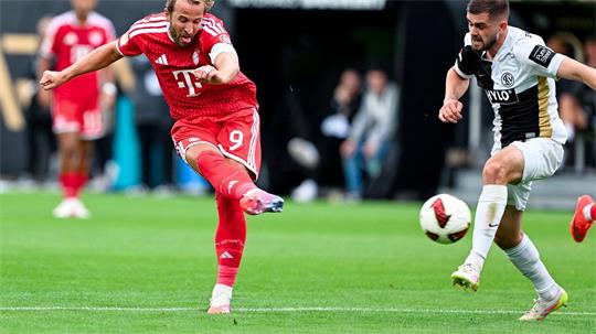 Harry Kane erzielte das 2:1 für den FC Bayern München.