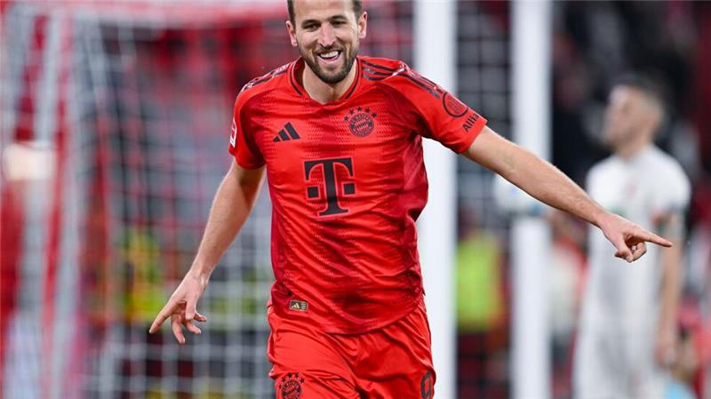 Kane-Rekord und Abwehr-Zweifel - „Müssen Sinne schärfen“ Harry Kane traf auch im 50. Bundesliga-Spiel.