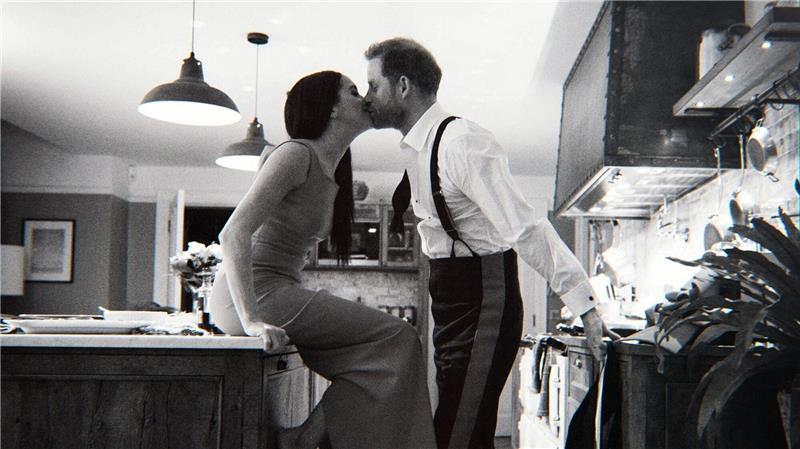 Doku über Harry und Meghan: Eine Eskalation in sechs Teilen Harry und Meghan in einer Szene der Dokumentation «Harry & Meghan» (undatiert).