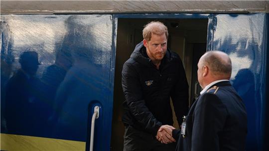 Harry will die Versorgung verwundeter Soldaten in der Ukraine unterstützen. 