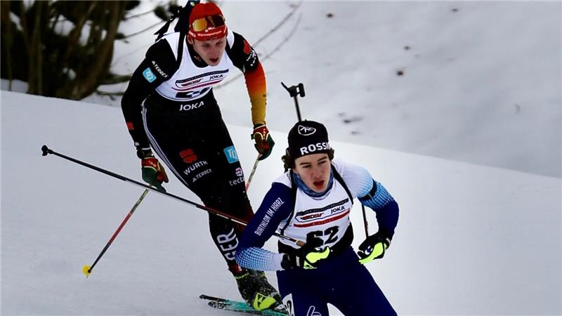 Harzer Doppelpack: Adrian Franz (links) und Aaron Jakobs sind in Altenberg jeweils einmal bei der Siegerehrung vertreten. Foto: Privat