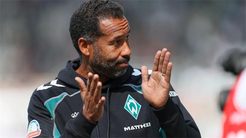 Hat Großes mit Niclas Füllkrug vor: Werder-Trainer Daniel Thioune. 