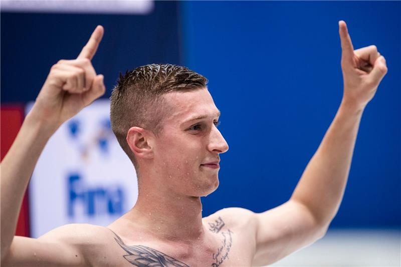 Wellbrock ist gegen Rückkehr russischer Schwimmer Hat eine klare Meinung zur Rückkehr von russischen Schwimmern: Florian Wellbrock.