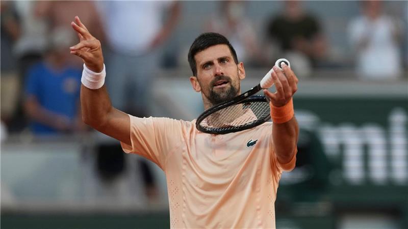 Hat in Paris sichtlich gute Laune: Novak Djokovic.