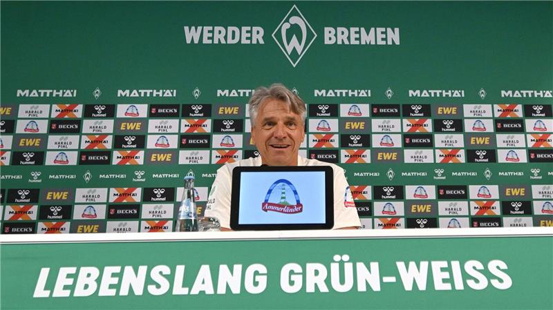 Hat viel zu sagen: Werders neuer Trainer Horst Steffen. 