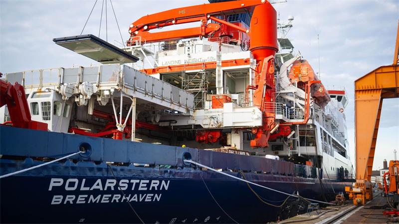 Hat zwei Millionen Seemeilen zurückgelegt: die „Polarstern“. (Archivbild)