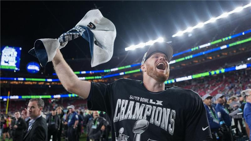 Hatte Grund für großen Jubel: Seahawks-Quarterback Darnold.